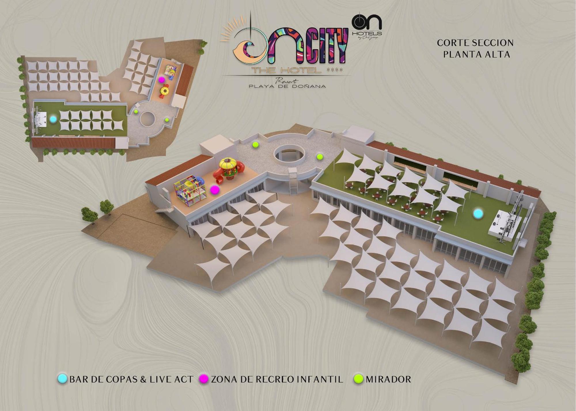 On City Resort All Inclusive Prime Matalascañas Eksteriør billede